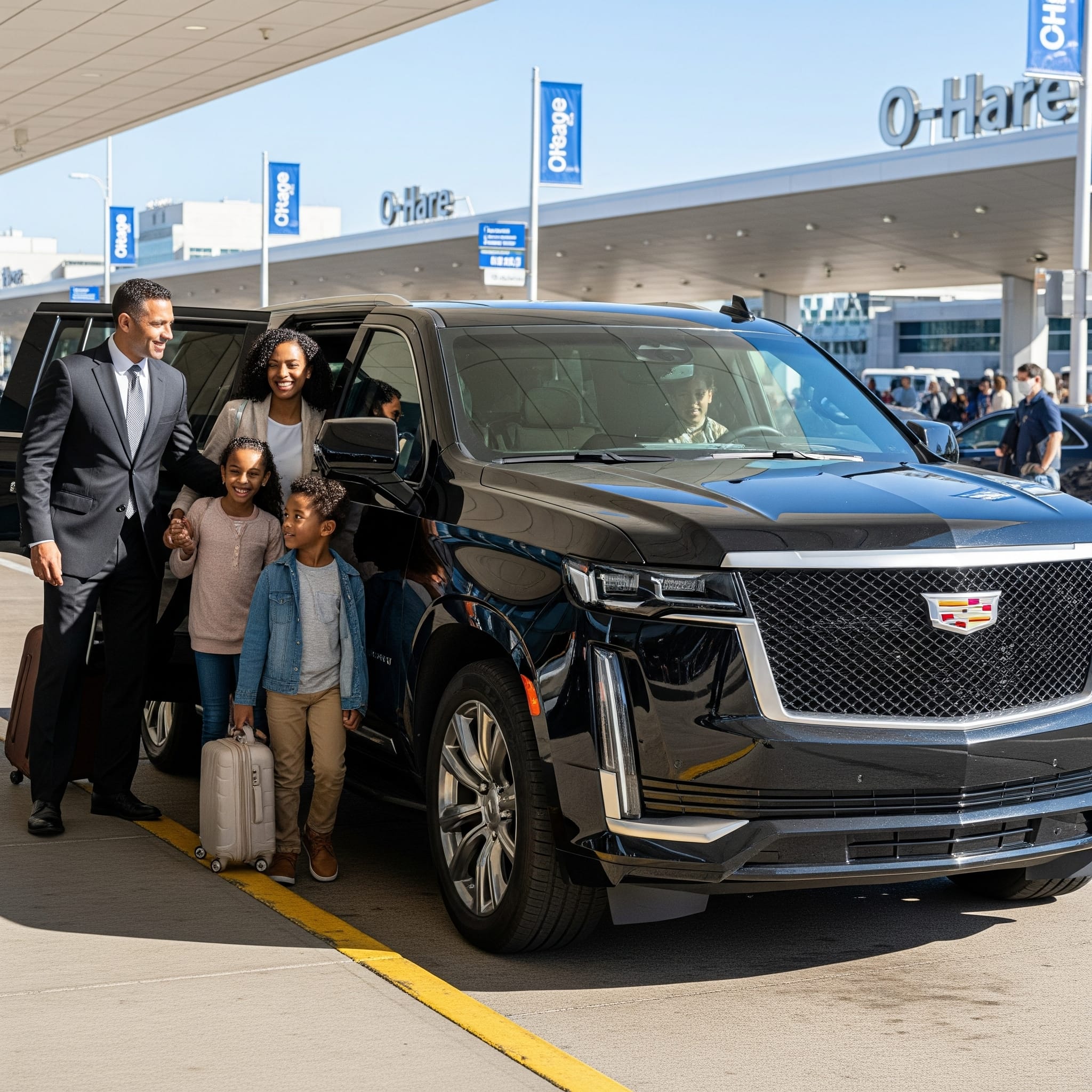 O’Hare (ORD) Airport Limousine & Car Service with Meet & Greet and Private Chauffeur O'Hare (ORD) Airport Limousine & Car Service with Meet & Greet and Private Chauffeur