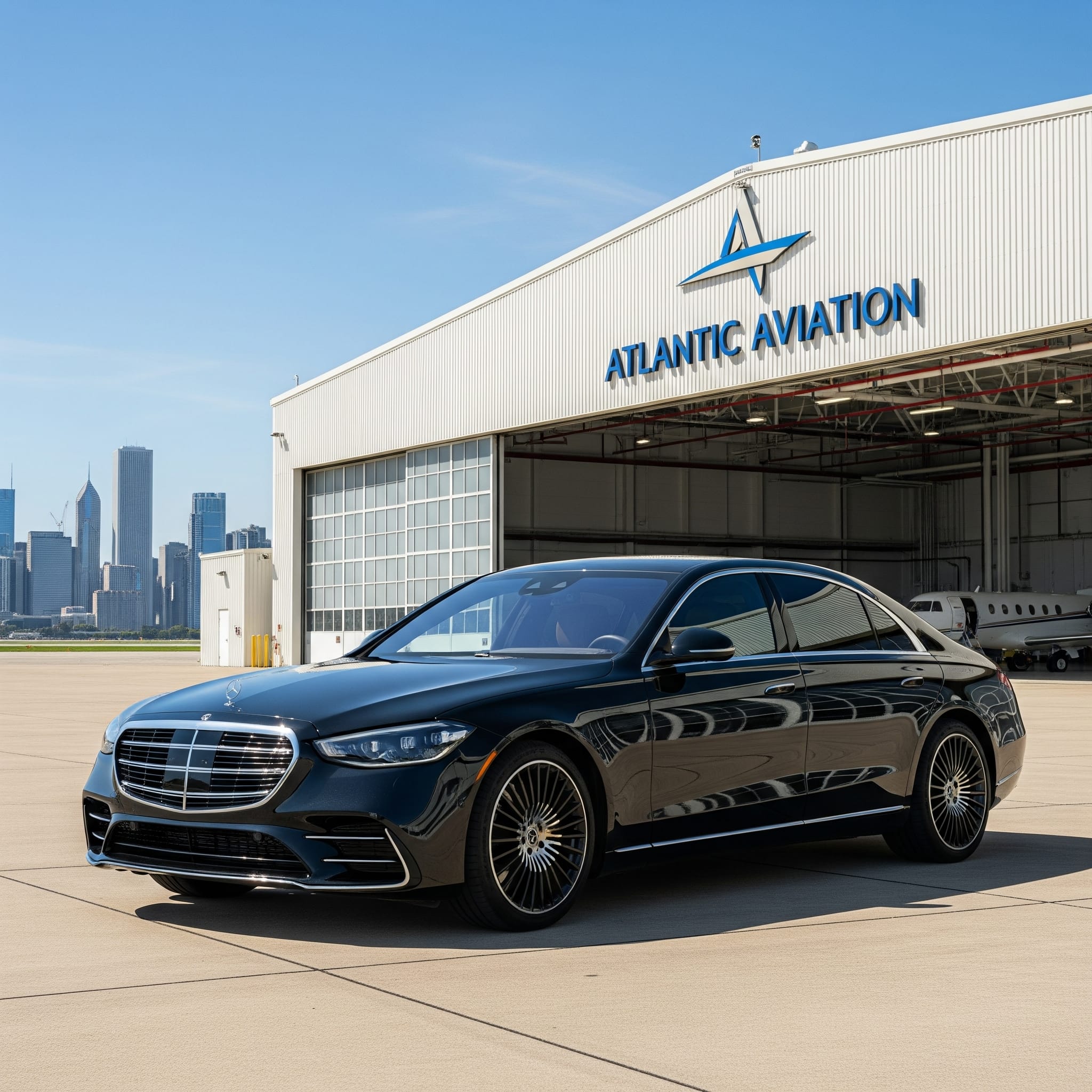 Atlantic Aviation Limousine & Car Service for FBOs and Private Jet Travelers in Chicagoland Area