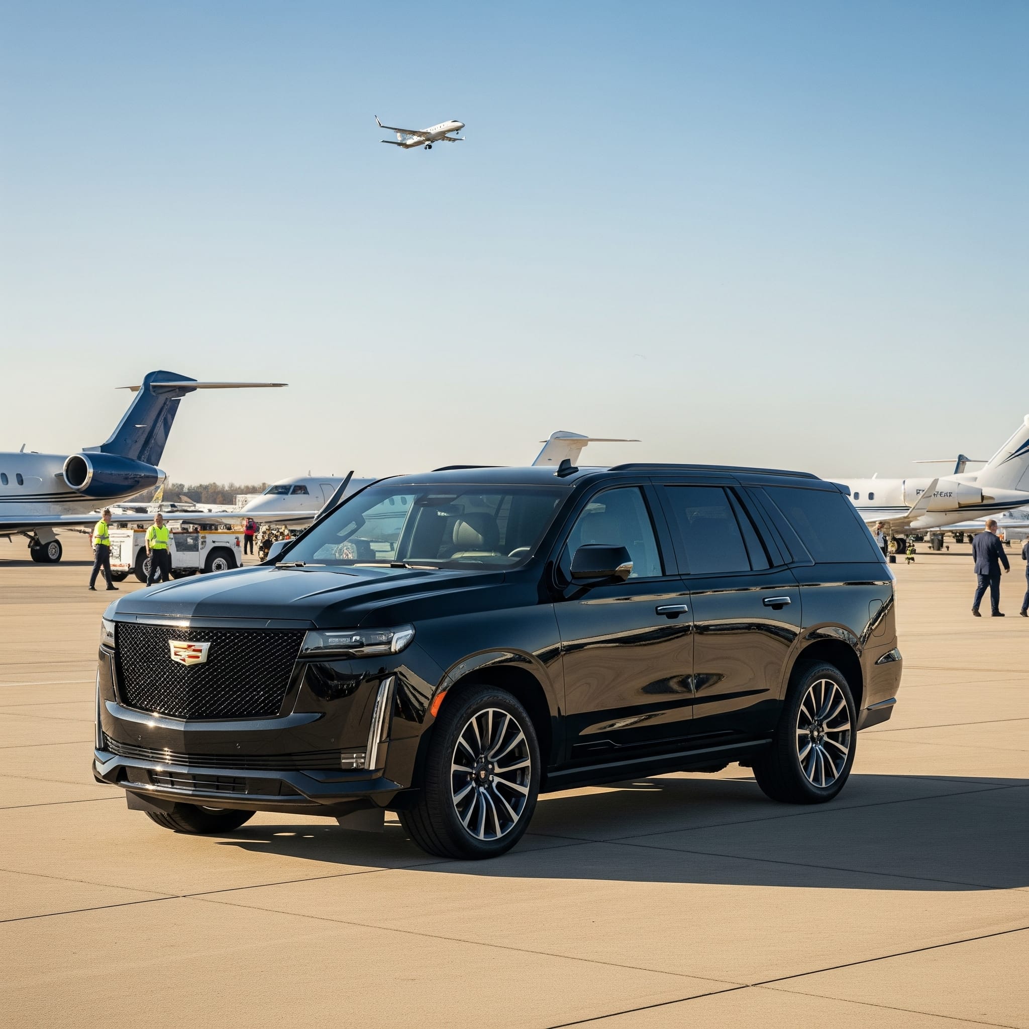 Signature Support Flight and FBOs limousine and car service with private chauffeurs for private jet travelers